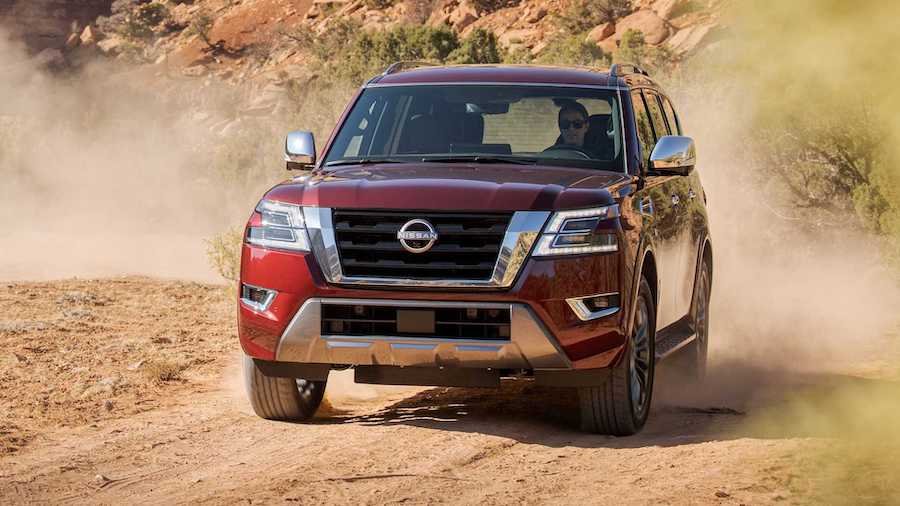 2021 Nissan Armada Debuts With A New Face, Lots Of Tech Upgrades