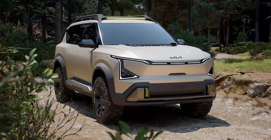 Kia’s EV5 WKNDR Concept Looks Like The Perfect Rival For The Rivian R2