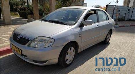 2004' Toyota Corolla טויוטה קורולה photo #2