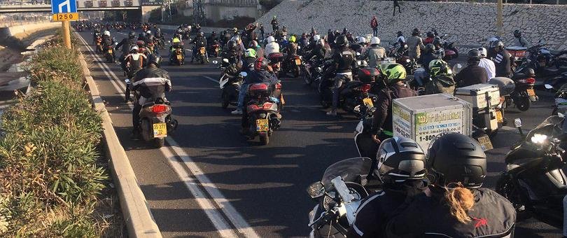 האופנועים בדרך לנתיב פלוס: נתיבי ישראל תערוך ניסוי בכביש החוף