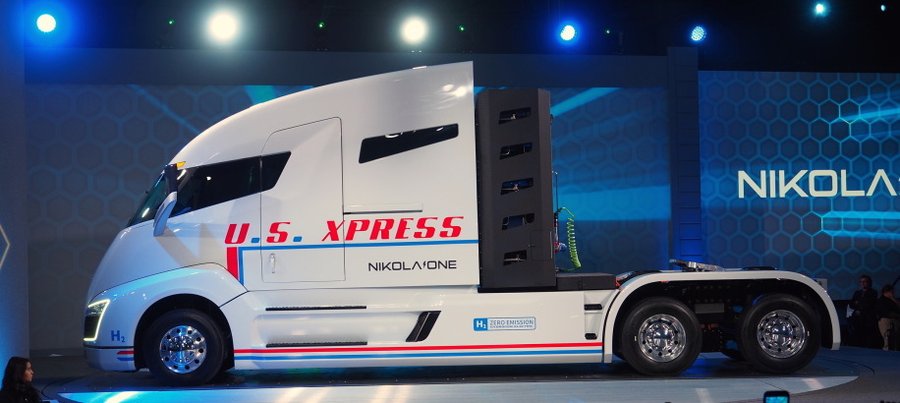 Bosch partners with Nikola on hydrogen electric long-haul truck