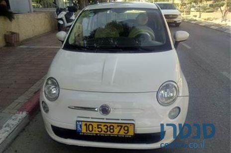 2012' Fiat 500 פיאט photo #4