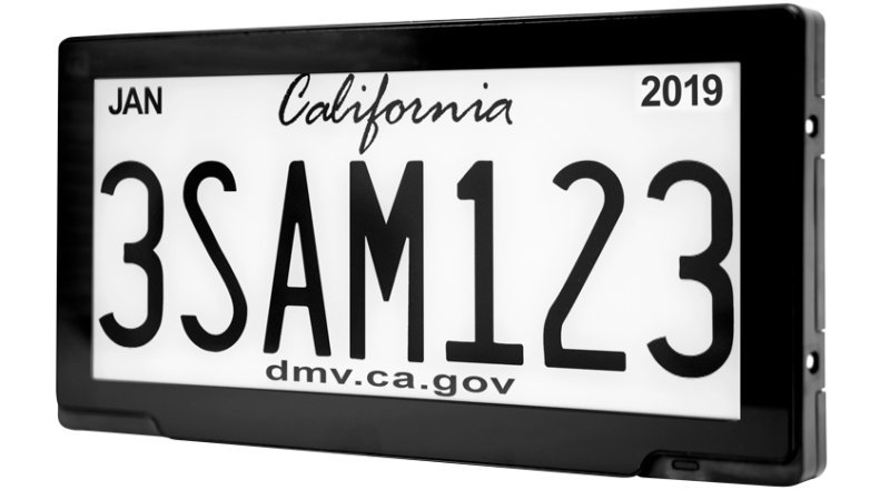 California begins digital license plate pilot program
