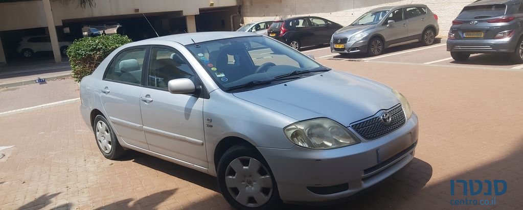 2004' Toyota Corolla טויוטה קורולה photo #1