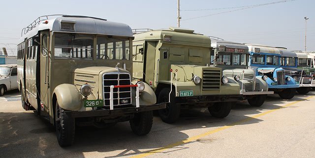 Выставка "Эгед": израильские автобусы – от Бялика до наших дней