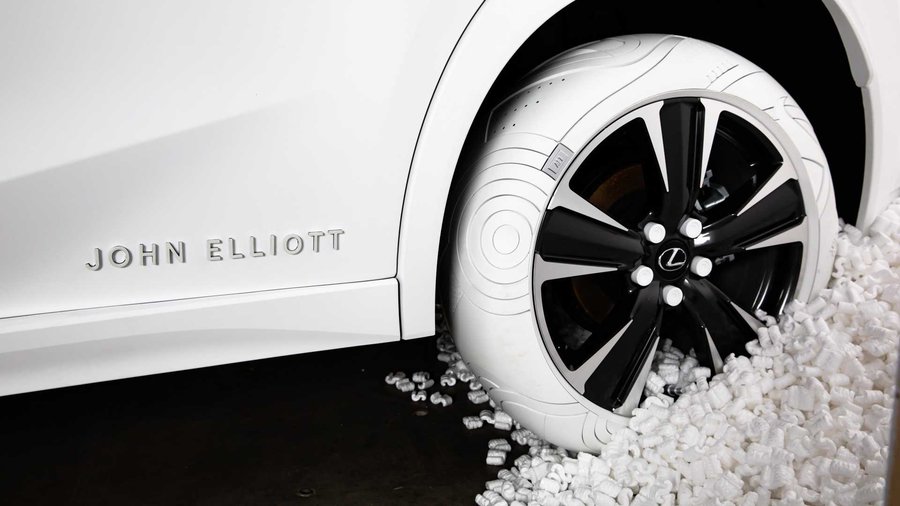 What Are Those?! Lexus UX Gets Nike Air Force 1-Inspired Tires