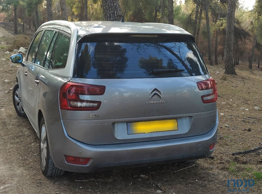 2017' Citroen C4 Picasso סיטרואן C4 פיקאסו photo #4