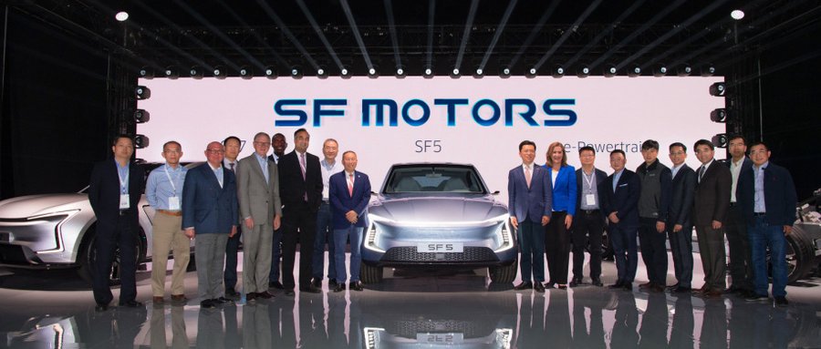 Silicon Valley's SF Motors introduces electric SUVs, on sale in 2019