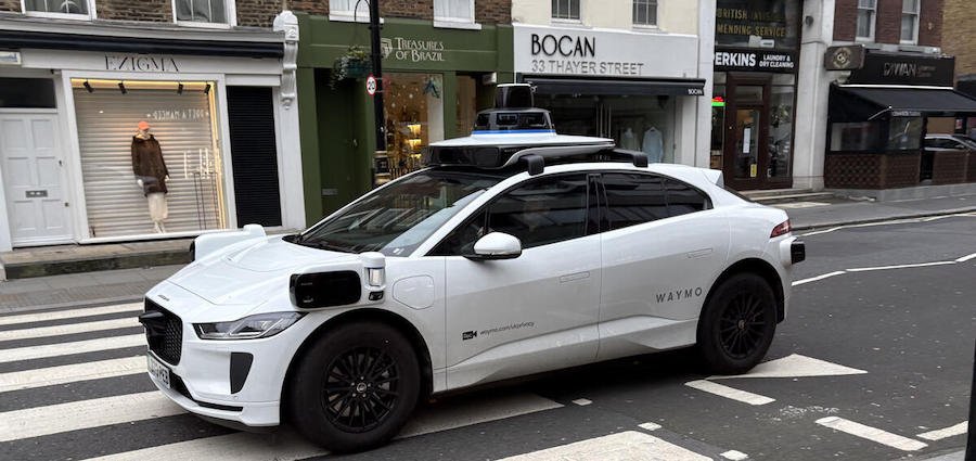 Waymo self-driving Jaguar I-Pace taxis begin testing in UK