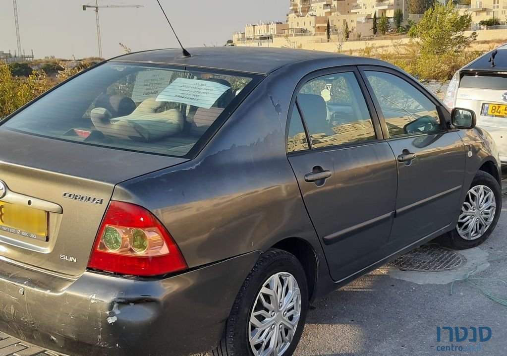 2007' Toyota Corolla טויוטה קורולה photo #2