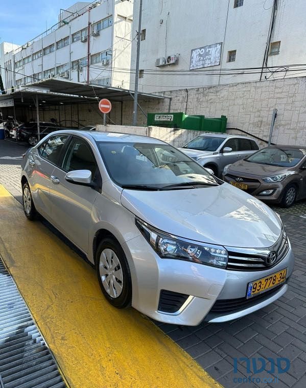 2015' Toyota Corolla טויוטה קורולה photo #1