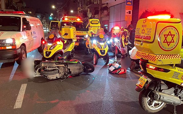В Тель-Авиве и на 4-м шоссе в результате ДТП пострадали два мотоциклиста, один из них скончался