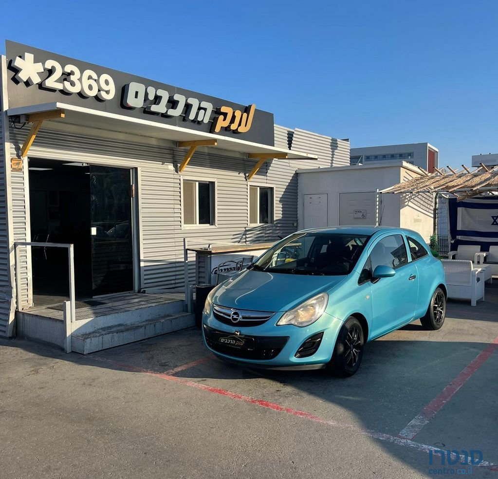 2012' Opel Corsa אופל קורסה photo #1