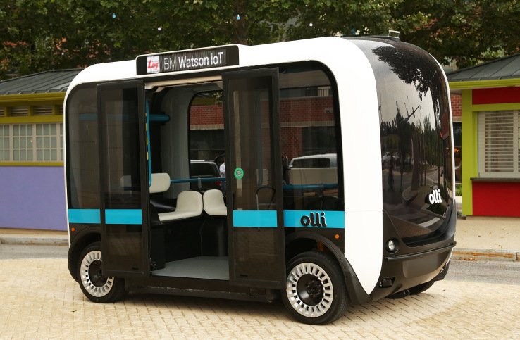 IBM’s Watson Makes A Move Into Self-Driving Cars With Olli, A Minibus From Local Motors