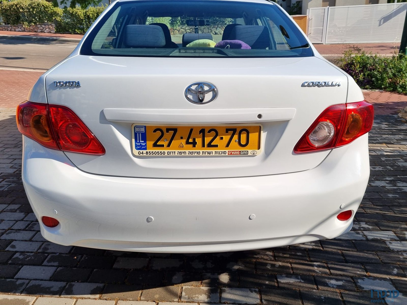 2009' Toyota Corolla טויוטה קורולה photo #4
