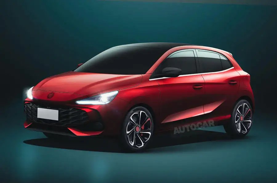 New MG 3 supermini design revealed ahead of 2024 launch