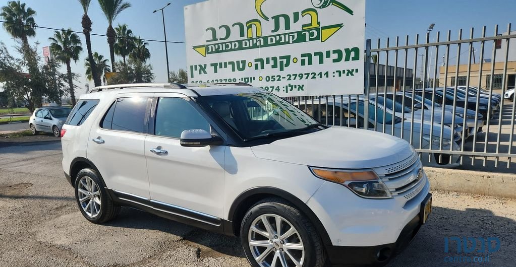 2012' Ford Explorer פורד אקספלורר photo #3