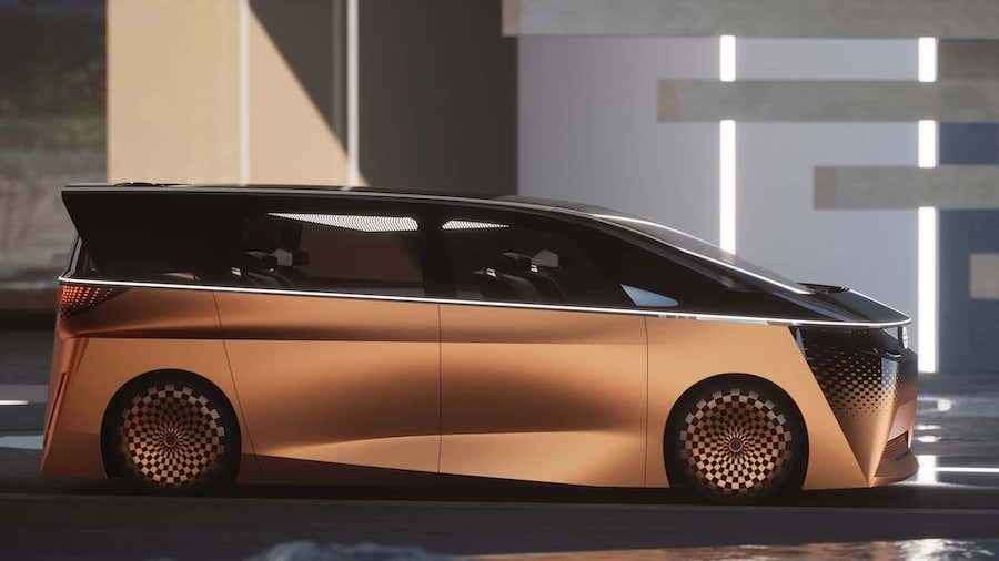 The Nissan Hyper Tourer Concept Is The Edgy Minivan Of The Future