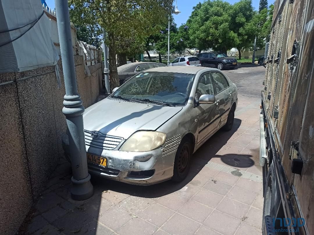 2005' Toyota Corolla טויוטה קורולה photo #2