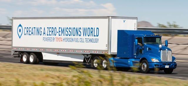 This Hydrogen-Powered Toyota Semi-Truck Produces 1,325 LB-FT Of Torque