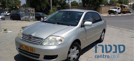 2005' Toyota Corolla טויוטה קורולה photo #1