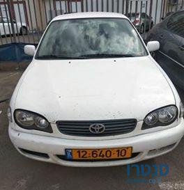 2002' Toyota Corolla טויוטה קורולה photo #1