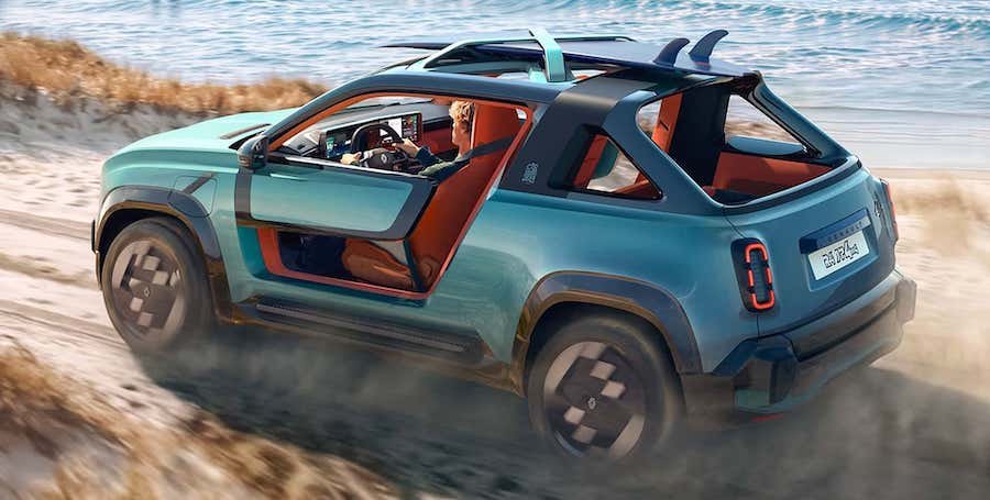 Пляжный багги с полным приводом: Renault представил новый концепт