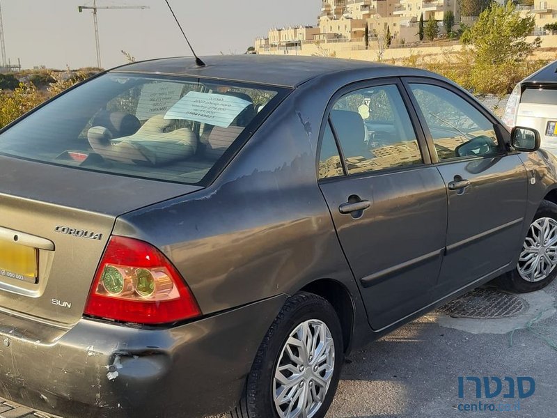 2007' Toyota Corolla טויוטה קורולה photo #2