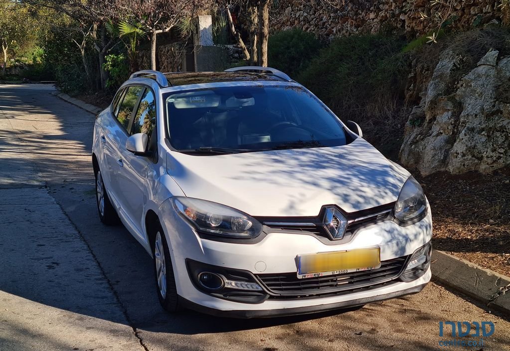 2015' Renault Megane רנו מגאן photo #1