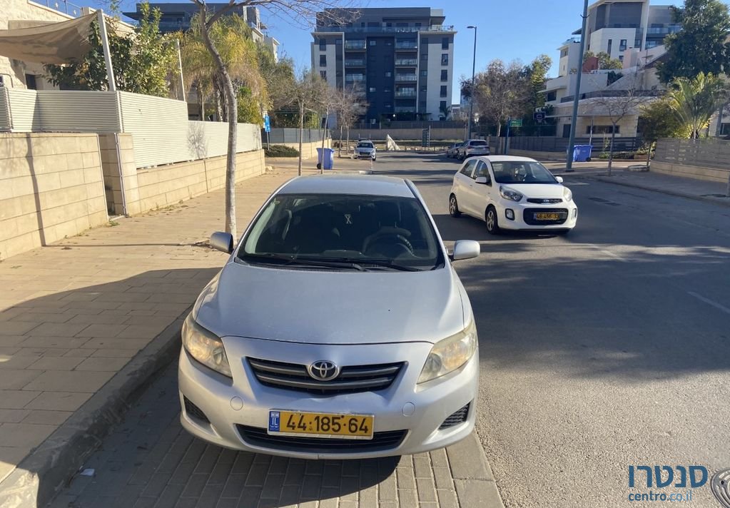 2008' Toyota Corolla טויוטה קורולה photo #3