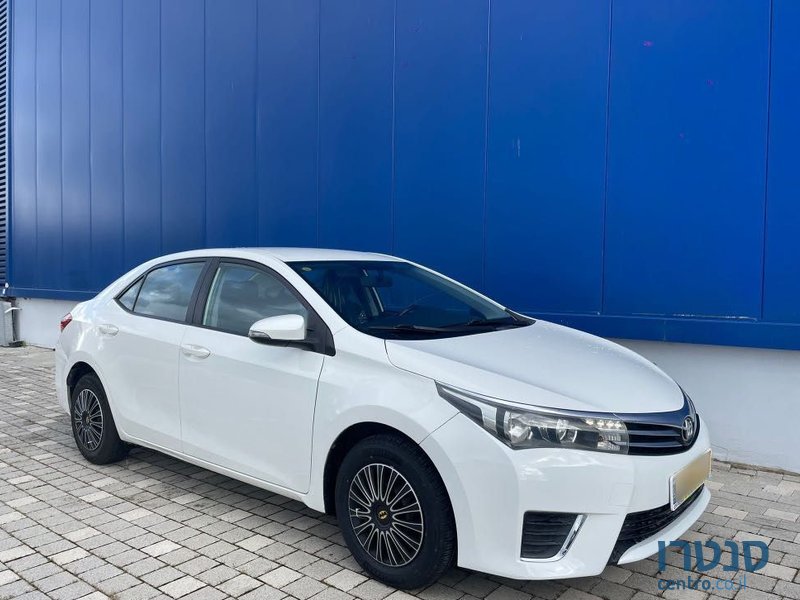 2015' Toyota Corolla טויוטה קורולה photo #1