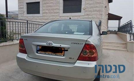 2006' Toyota Corolla טויוטה קורולה photo #2