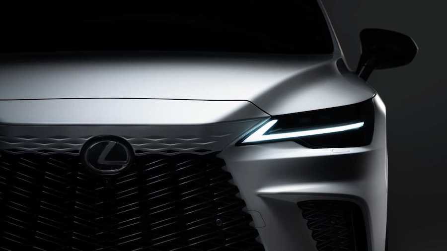 2023 Lexus RX Teased For May 31 Official Debut