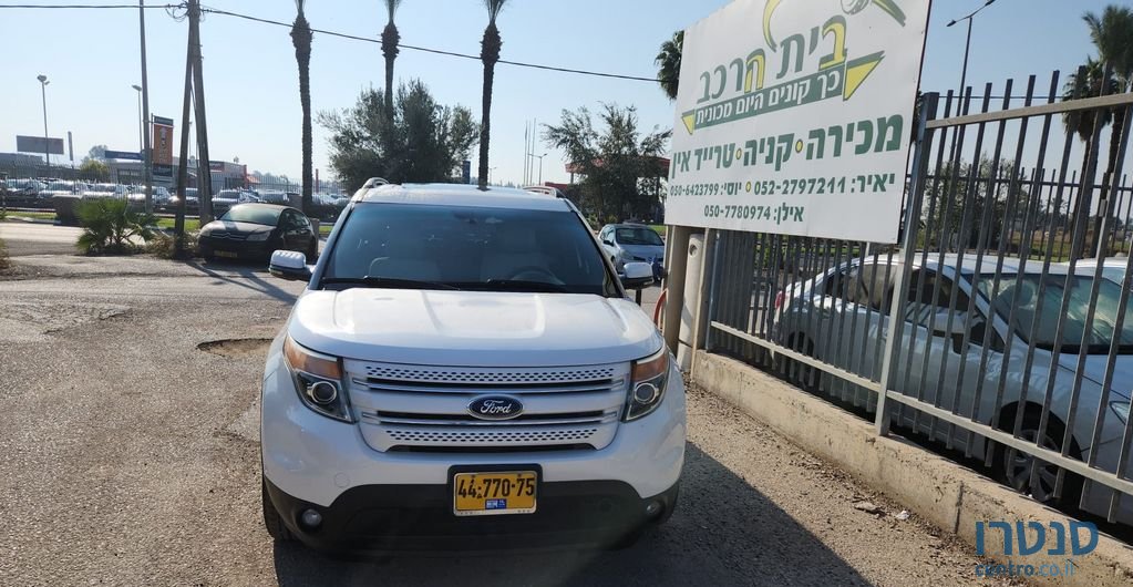 2012' Ford Explorer פורד אקספלורר photo #1