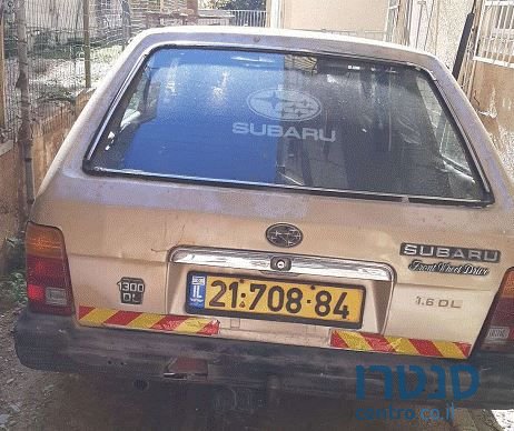 1984' Subaru 1600 סובארו photo #2