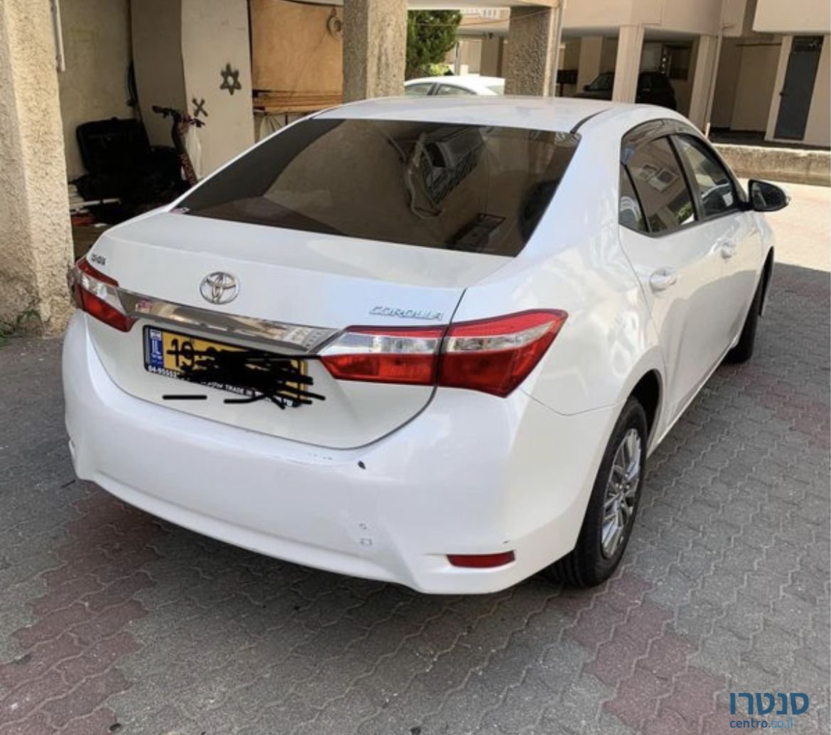 2016' Toyota Corolla טויוטה קורולה photo #1