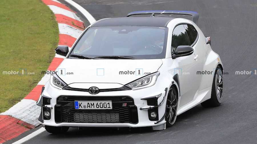 Toyota GR Yaris Spied At The Nurburgring In Potentially Hardcore Spec