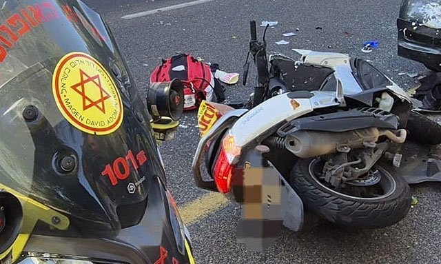 ДТП в Рамат-Гане, 15.04.2025