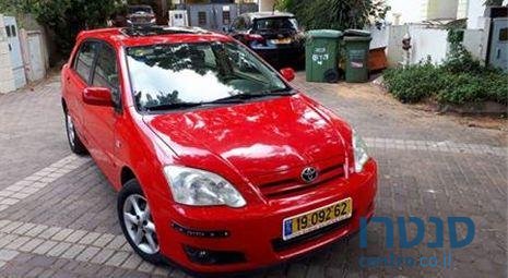 2007' Toyota Corolla Run-X טויוטה קורולה photo #3