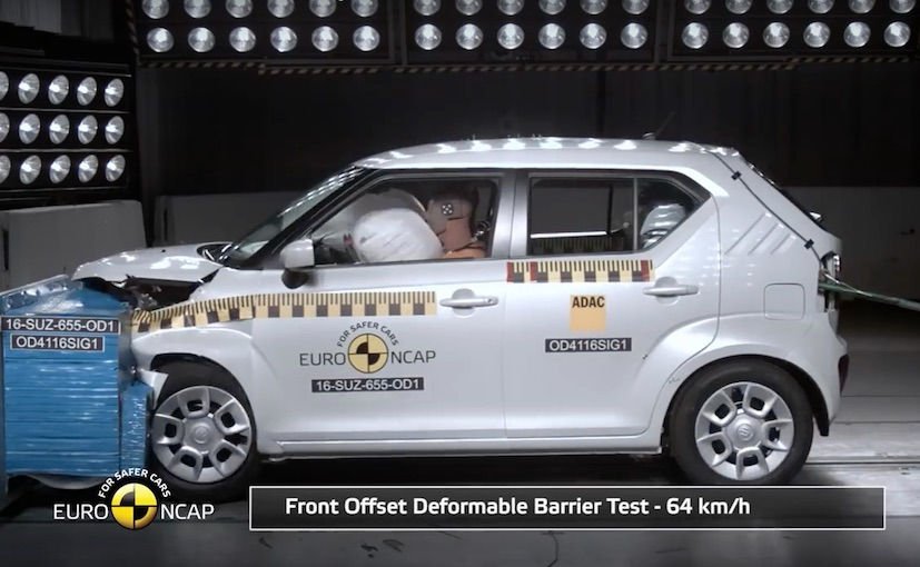 Suzuki Ignis gets 3 star safety rating from Euro NCAP