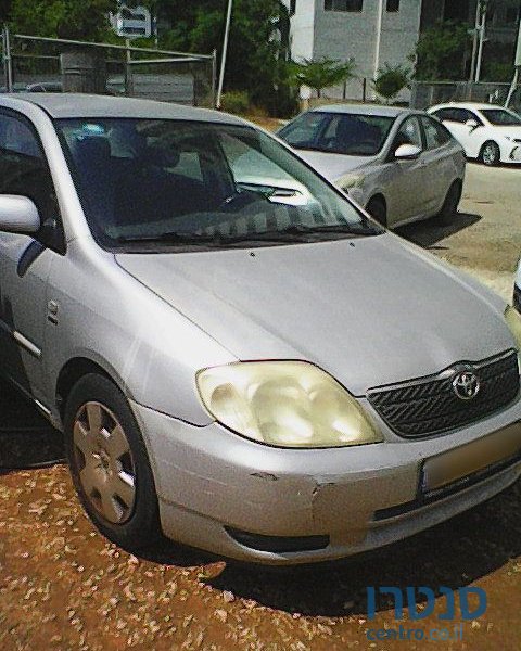 2004' Toyota Corolla טויוטה קורולה photo #4