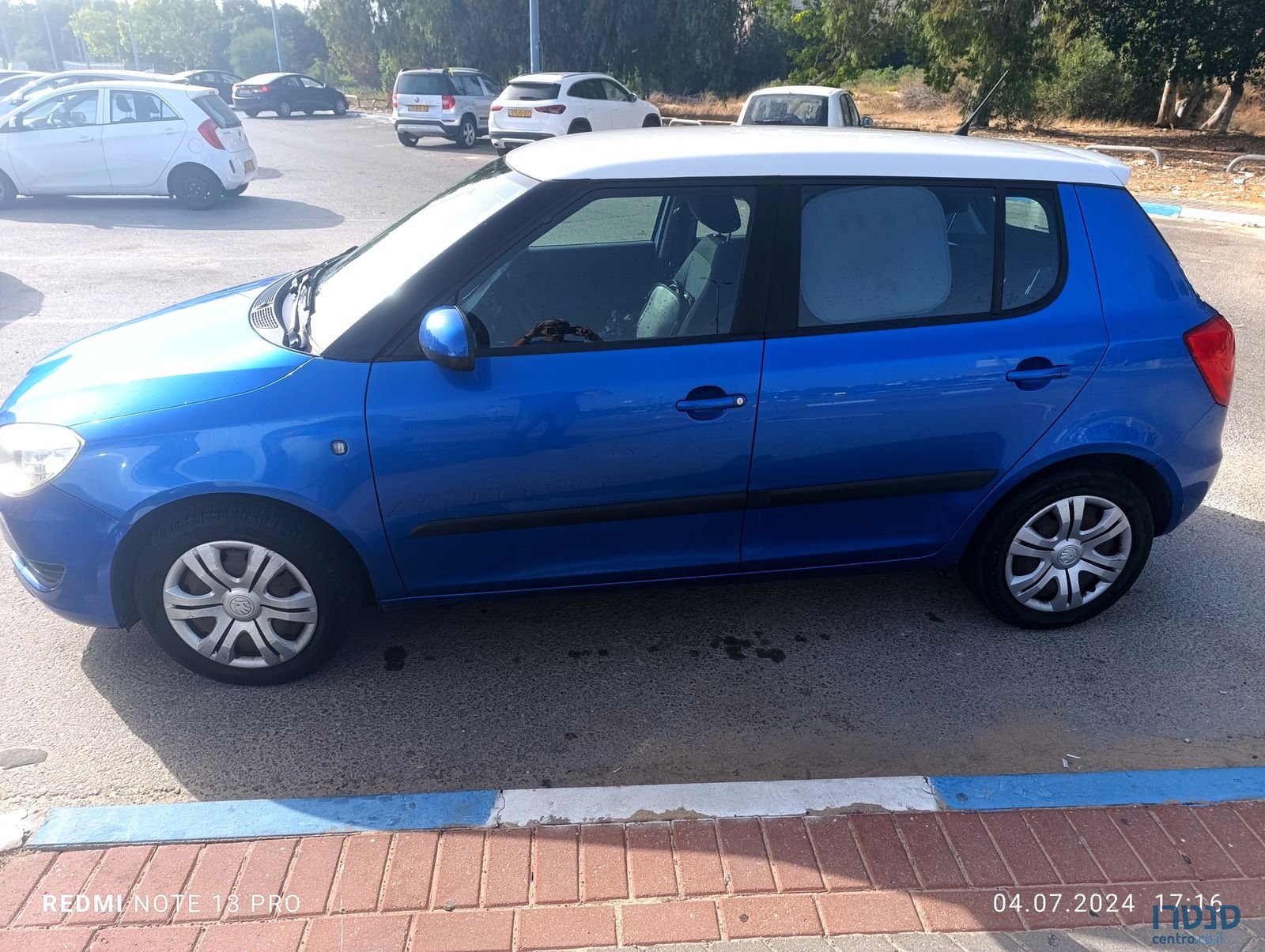 2014' Skoda פאביה סקודה פאביה photo #4