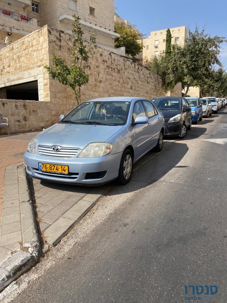 2006' Toyota Corolla טויוטה קורולה photo #3