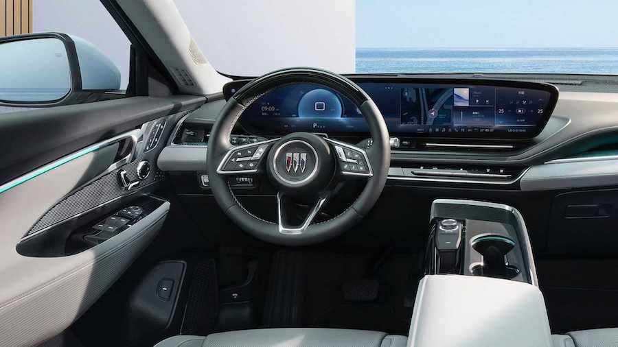 Buick Uncovers Electra E5 Electric SUV's Tech-Laden Interior