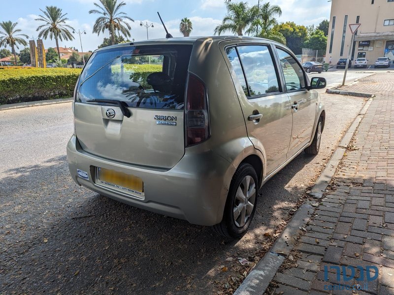 2008' Daihatsu Sirion דייהטסו סיריון photo #4