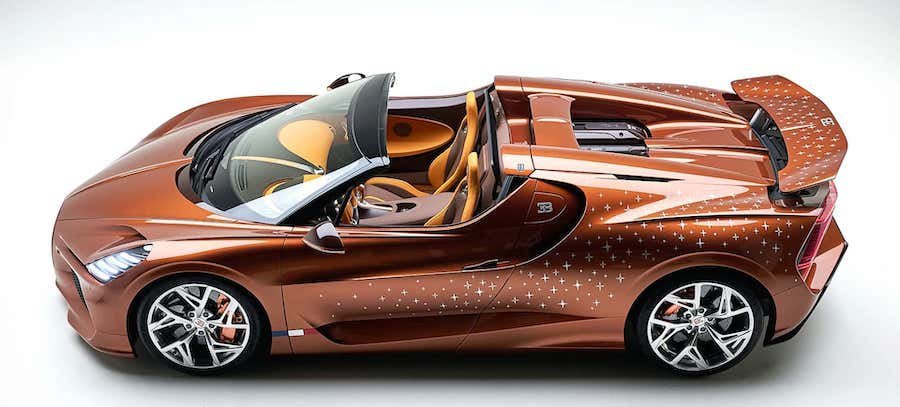 Bugatti's Latest One-Off Is Covered In Stars
