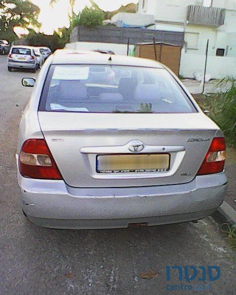 2004' Toyota Corolla טויוטה קורולה photo #1