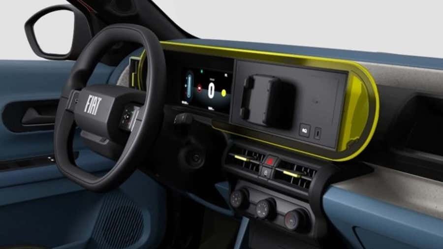 Fiat Grande Panda base model interior