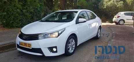 2015' Toyota Corolla טויוטה קורולה photo #1