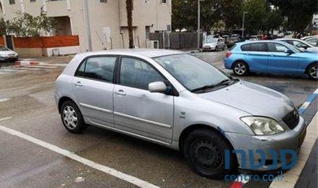 2004' Toyota Corolla טויוטה קורולה photo #2